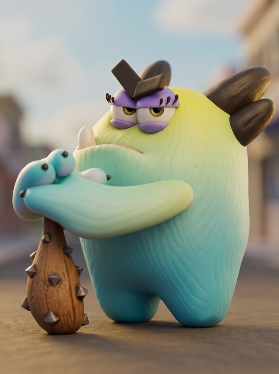 Gloops character: Eka