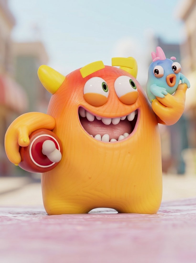 Gloops character: Ouss & Tito